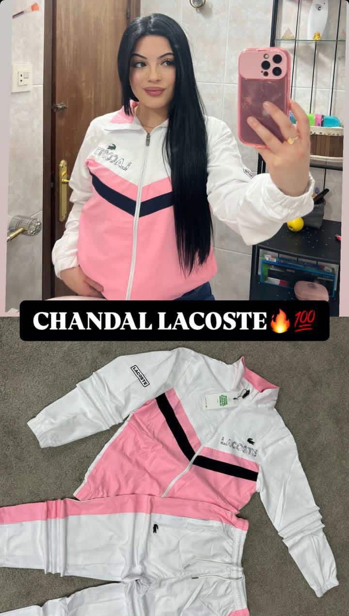 Chándal Lacoste Rosa nuevo