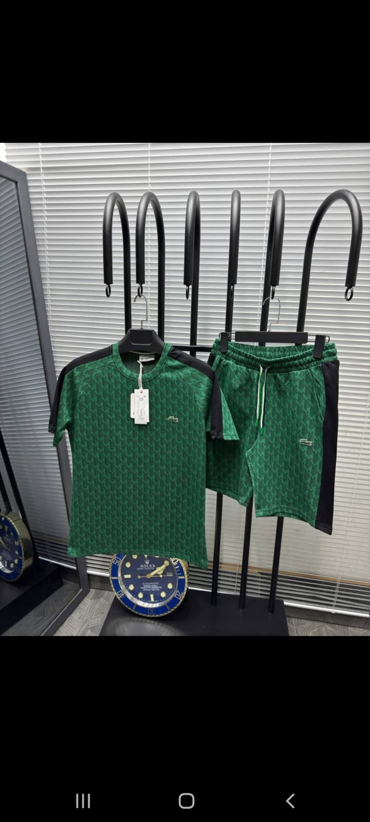 Conjuntos Cortos Lacoste primavera verano