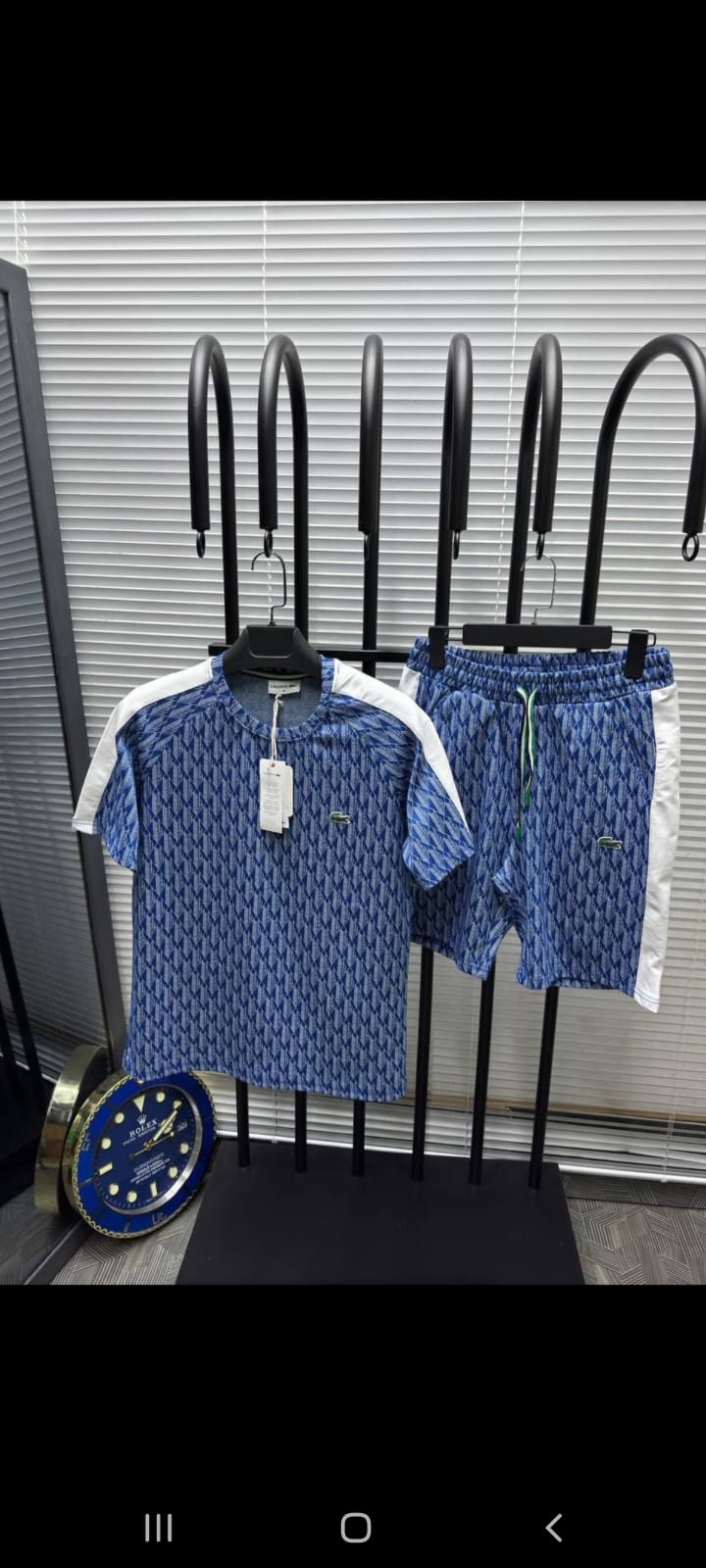 Conjuntos Cortos Lacoste primavera verano
