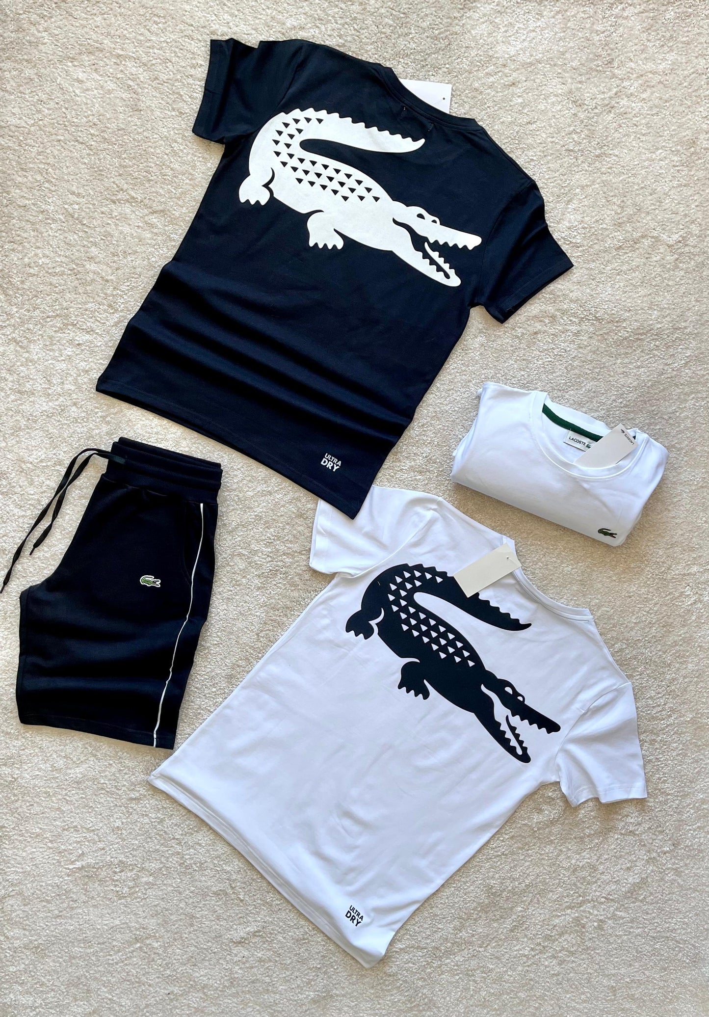 Conjuntos Cortos Lacoste primavera verano