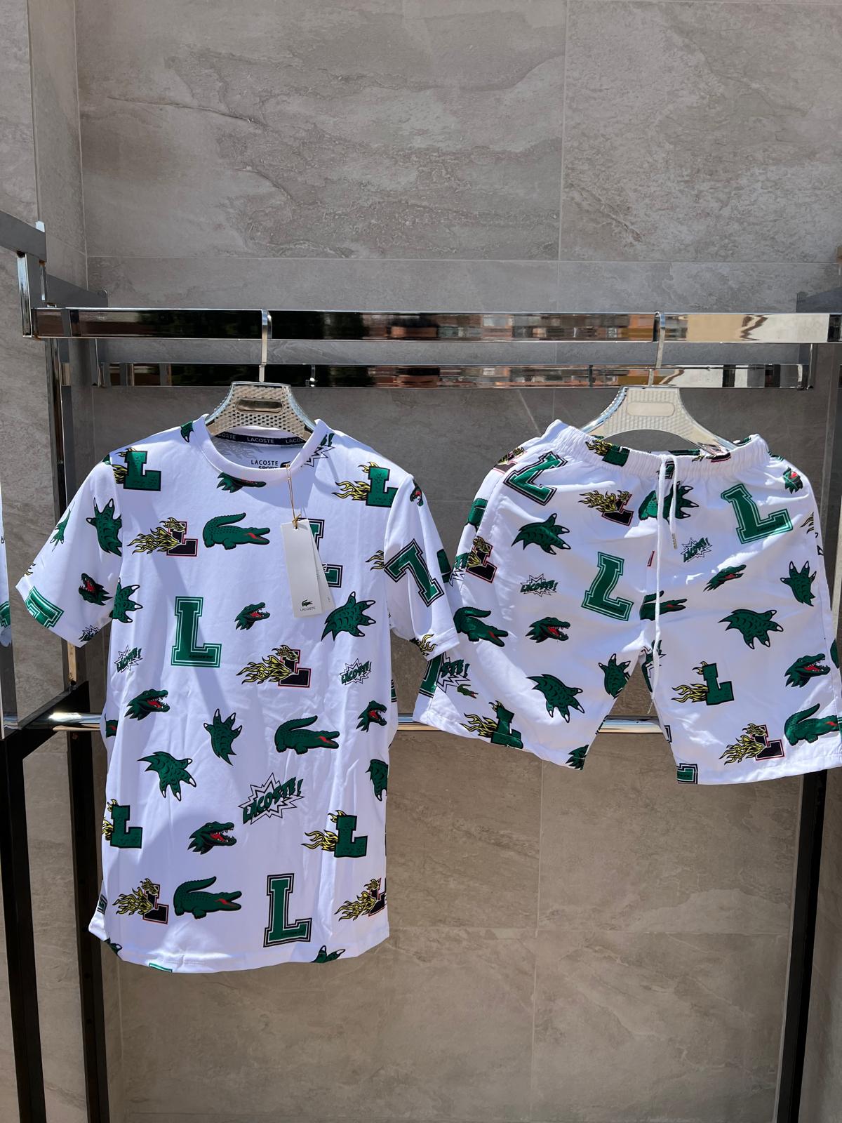 Conjuntos Cortos Lacoste primavera verano
