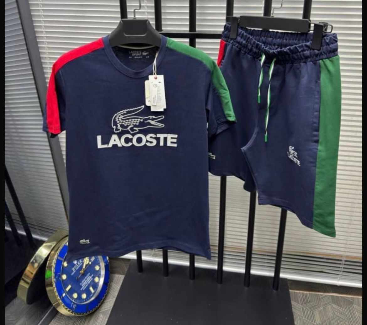 Conjuntos Cortos Lacoste primavera verano