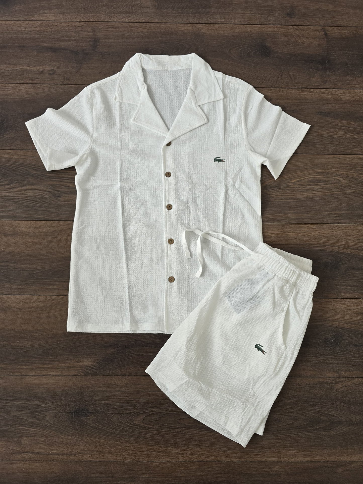 Conjuntos Cortos Lacoste primavera verano