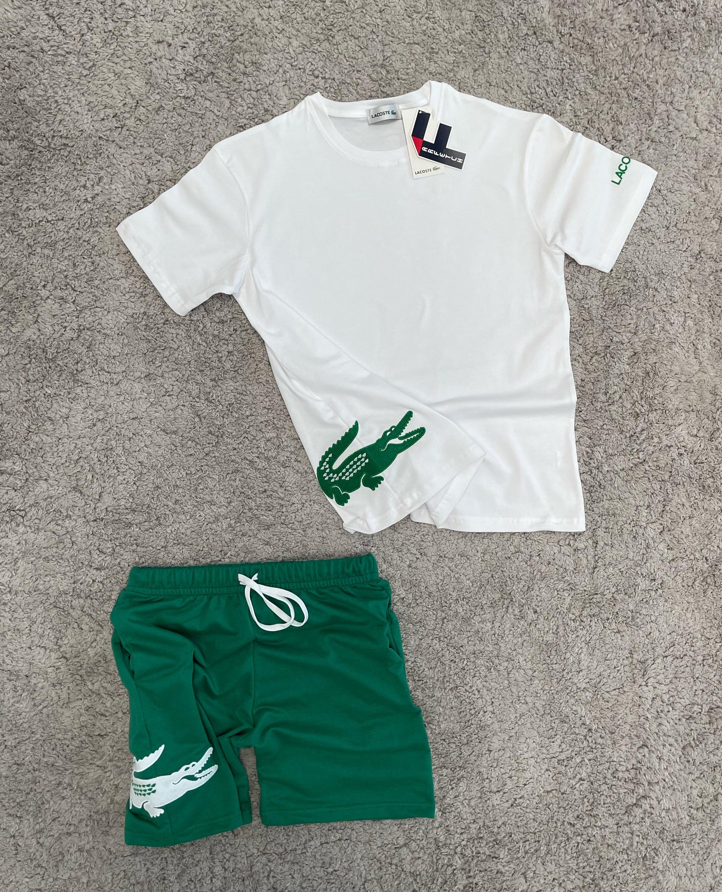 Conjuntos Cortos Lacoste primavera verano