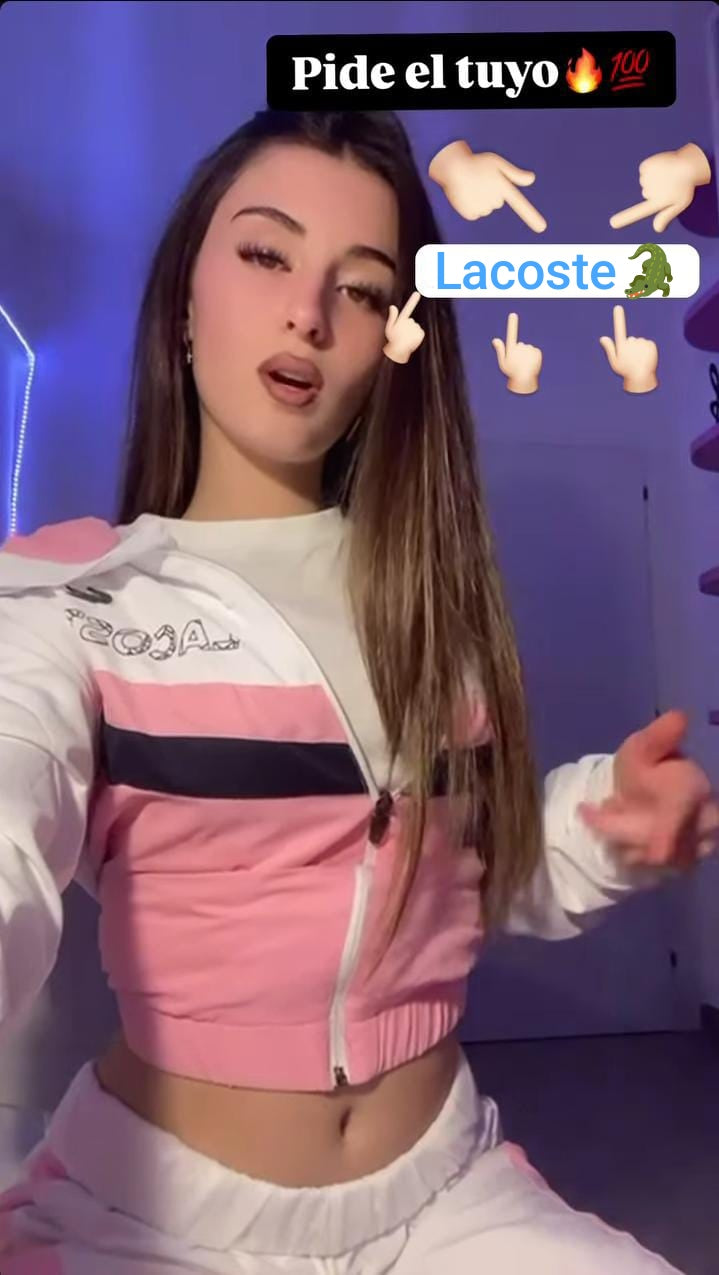 Chándal Lacoste Rosa nuevo