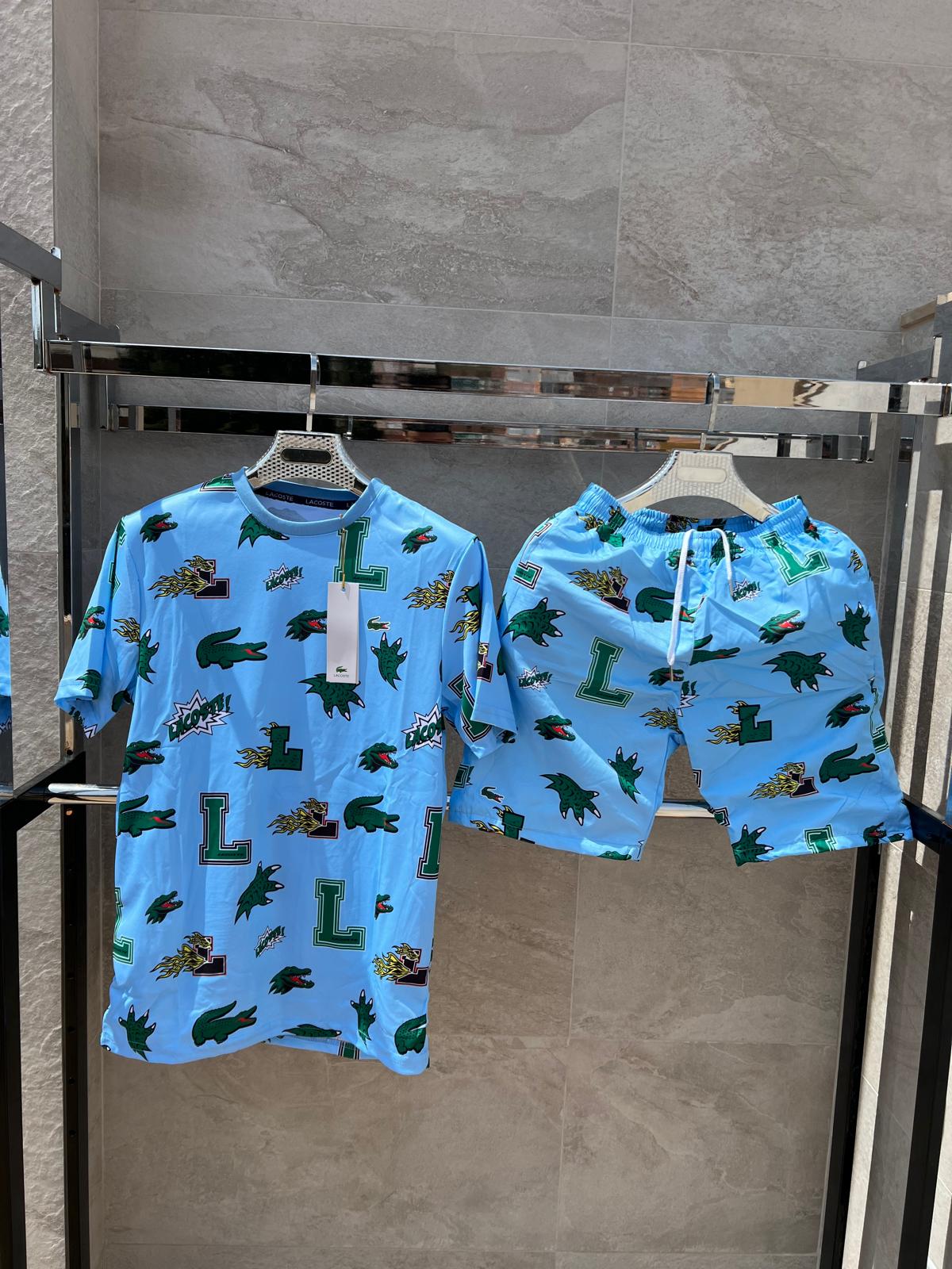 Conjuntos Cortos Lacoste primavera verano