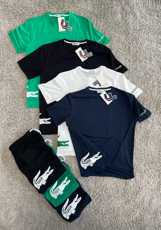 Conjuntos Cortos Lacoste primavera verano