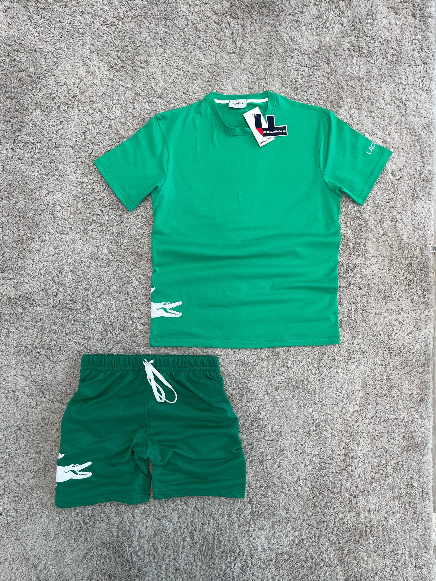 Conjuntos Cortos Lacoste primavera verano