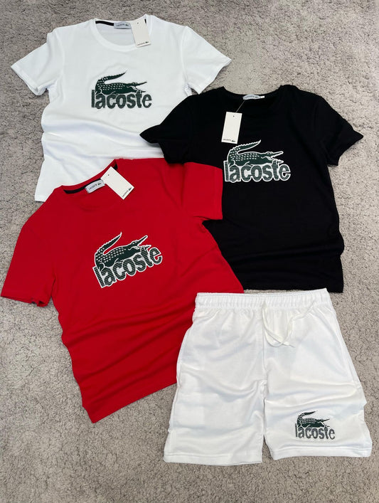 Conjuntos Cortos Lacoste primavera verano