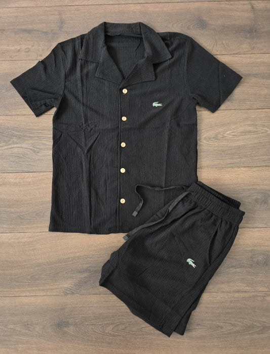 Conjunto Premium Lacoste Corto