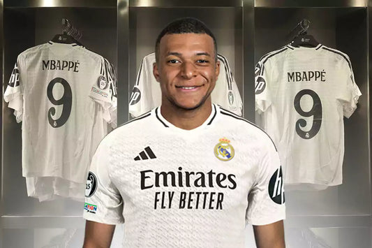 Camiseta Real Madrid Mbappe
